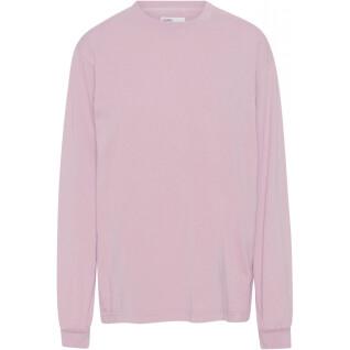 T-shirt met lange mouwen Colorful Standard Organic oversized faded pink