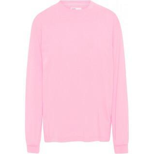 T-shirt met lange mouwen Colorful Standard Organic oversized flamingo pink