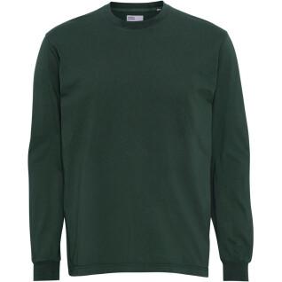 T-shirt met lange mouwen Colorful Standard Organic oversized hunter green