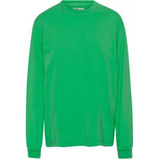 T-shirt met lange mouwen Colorful Standard Organic oversized kelly green