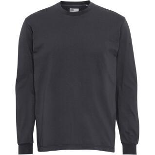 T-shirt met lange mouwen Colorful Standard Organic oversized lava grey