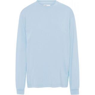 T-shirt met lange mouwen Colorful Standard Organic oversized polar blue