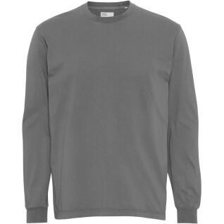 T-shirt met lange mouwen Colorful Standard Organic oversized storm grey