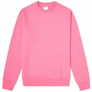 Sweatshirt ronde hals Colorful Standard Classic Organic bubblegum pink