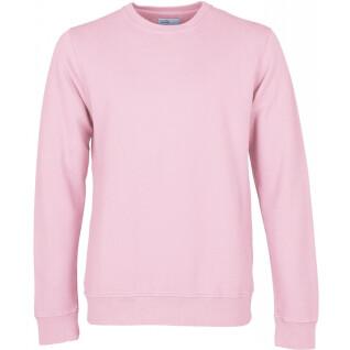 Sweatshirt ronde hals Colorful Standard Classic Organic flamingo pink
