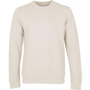 Sweatshirt ronde hals Colorful Standard Classic Organic ivory white