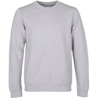 Sweatshirt ronde hals Colorful Standard Classic Organic limestone grey