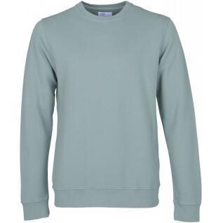 Sweatshirt ronde hals Colorful Standard Classic Organic steel blue