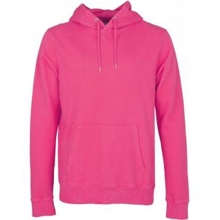 Hooded sweatshirt Colorful Standard Classic Organic bubblegum pink