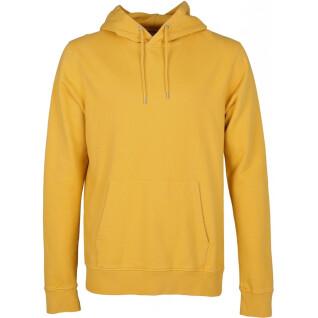 Hooded sweatshirt Colorful Standard Classic Organic burned yellow