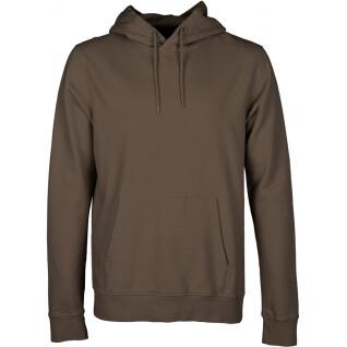 Hooded sweatshirt Colorful Standard Classic Organic cedar brown