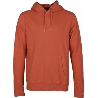 Hooded sweatshirt Colorful Standard Classic Organic dark amber