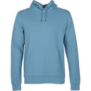 Hooded sweatshirt Colorful Standard Classic Organic stone blue