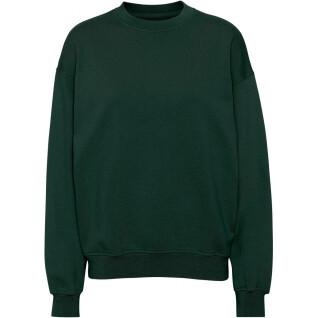 Sweatshirt ronde hals Colorful Standard Organic oversized hunter green