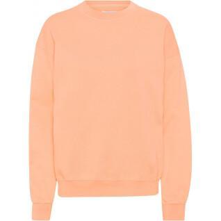 Sweatshirt ronde hals Colorful Standard Organic oversized paradise peach