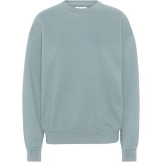 Sweatshirt ronde hals Colorful Standard Organic oversized steel blue