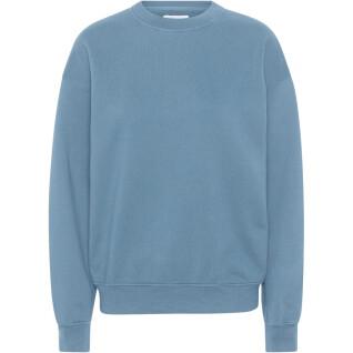 Sweatshirt ronde hals Colorful Standard Organic oversized stone blue