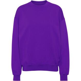 Sweatshirt ronde hals Colorful Standard Organic oversized ultra violet