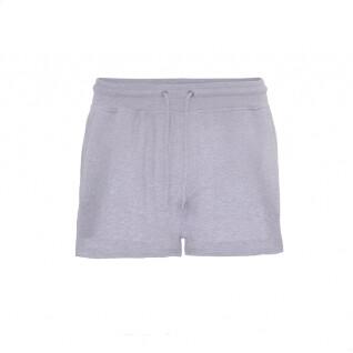 Dames shorts Colorful Standard Organic heather grey