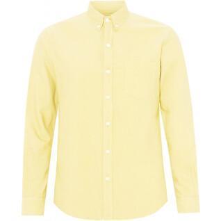 Overhemd Colorful Standard Organic soft yellow