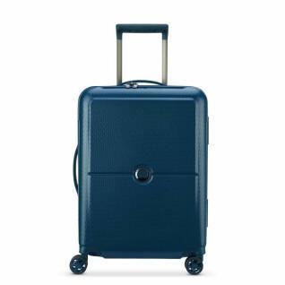 Trolley handbagage koffer slim 4 dubbele wielen Delsey Turenne 55 cm