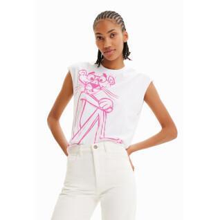 Dames-T-shirt Desigual Pink Panther