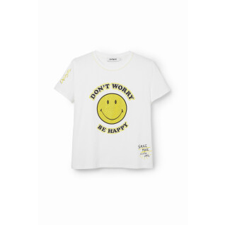 Dames-T-shirt Desigual More Smiley