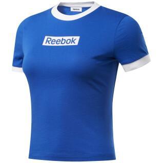 Dames-T-shirt Reebok Slim Essentials Linear Logo
