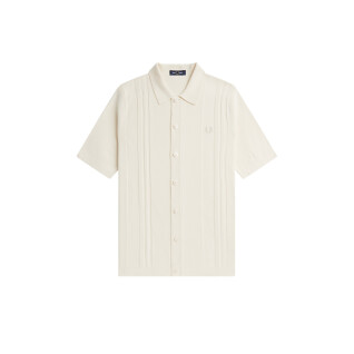 Shirt Fred Perry Button Through Knitted
