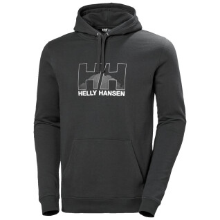 Hooded sweatshirt Helly Hansen nord graphic