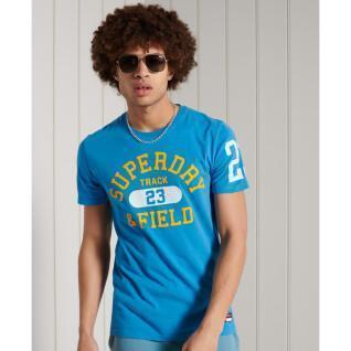 Lichtgewicht T-shirt met track & field design Superdry
