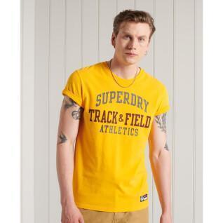 Lichtgewicht T-shirt met track & field design Superdry