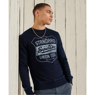 Indigo crew neck sweatshirt Superdry Vintage