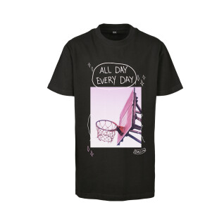 Kinder-T-shirt Mister Tee All Day Every Day Pink
