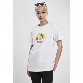 Dames-T-shirt Mister Tee lemon