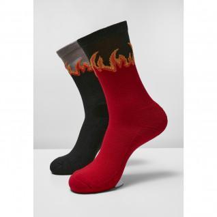 Paar sokken Urban Classics Long Flame (x2)