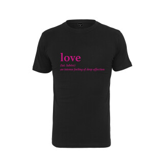 Dames-T-shirt Mister Tee love definition