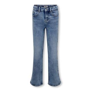 Jeans wijde benen meisje Only kids Kogjuicy Pim560