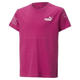 Meisjes-T-shirt Puma Power Colorblock
