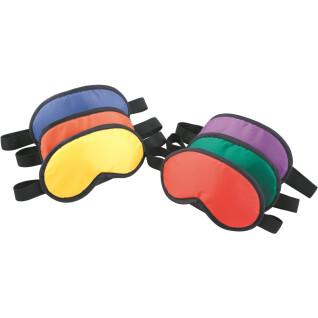 Set van 6 kleurrijke stoffen maskers Spordas
