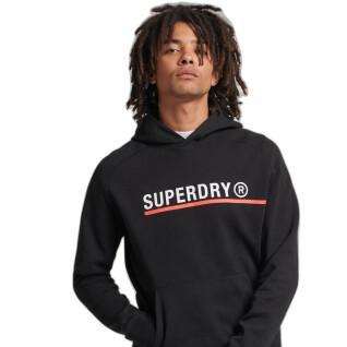 Hooded sweatshirt met patroon Superdry Code Tech