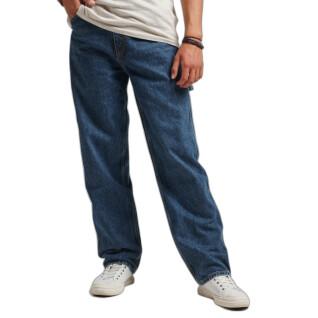 Jeans van biologisch katoen Superdry Carpenter