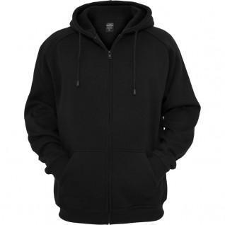 Hooded sweatshirt grote maten urban Classic zip Basic