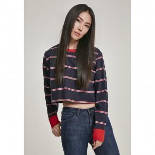 Woman's Urban Klassiek garen kate Stripe T-shirt