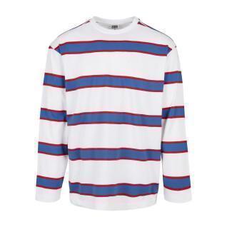 T-shirt met lange mouwen Urban Classics light stripe oversized