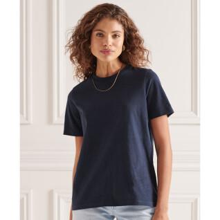Dames-T-shirt Superdry Authentic en coton bio