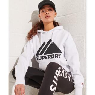 Monochroom bergsportshirt voor dames Superdry