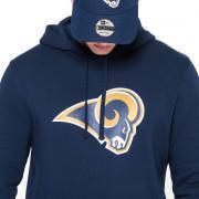 Sweat   capuche New Era  avec logo de l'équipe Los Angeles Rams