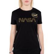 Dames-T-shirt Alpha Industries NASA embroidery T