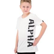 Kinder-T-shirt Alpha Industries Side Print
